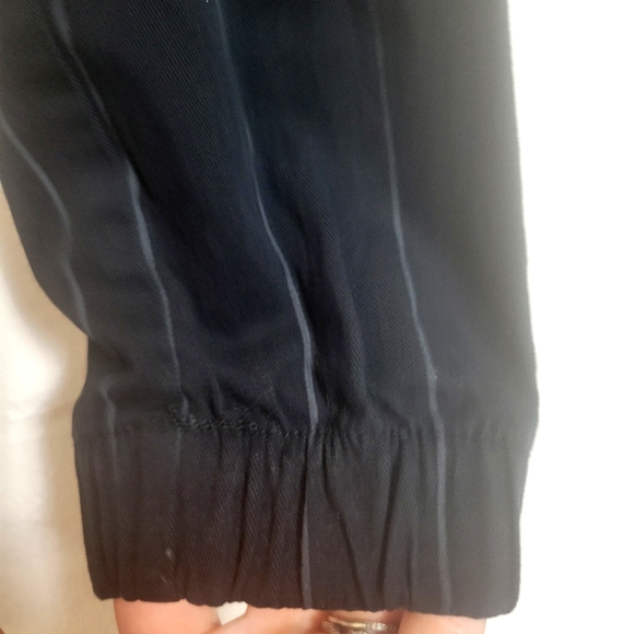 Men's Zanerobe Black Striped Athleisure Jogger Pants Size 28 - Picture 4 of 8